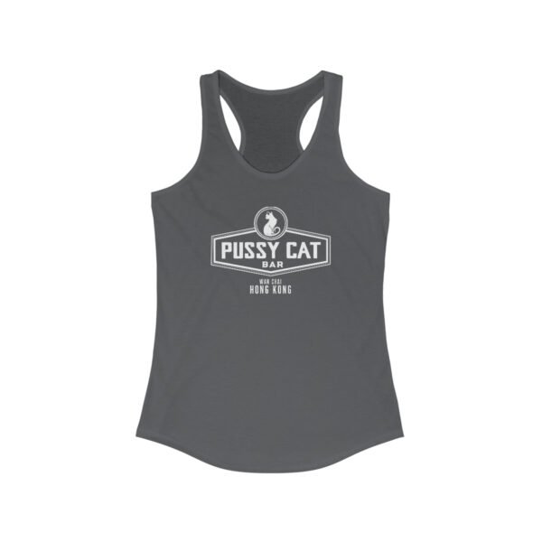 Pussy Cat Bar, Wan Chai Hong Kong - Women's Ideal Racerback Tank - Image 2