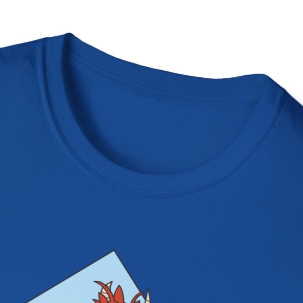 The Sea Dragon at Phuket | Unisex Softstyle Black Print on Light T-Shirt - Image 63