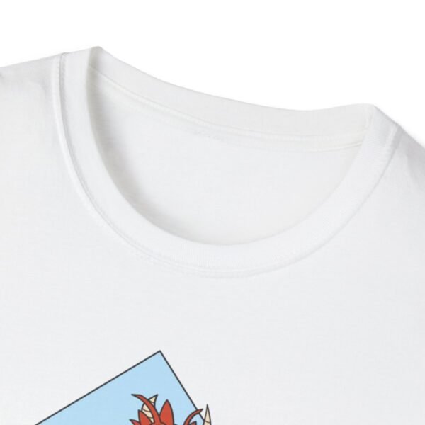 The Sea Dragon at Phuket | Unisex Softstyle Black Print on Light T-Shirt - Image 15