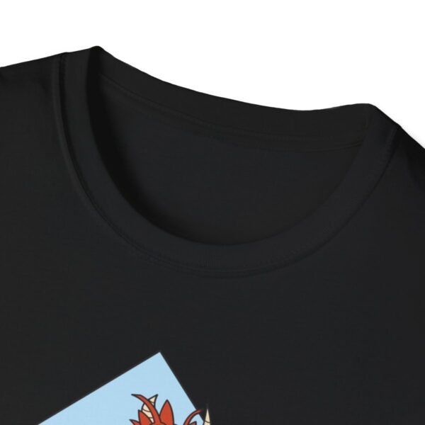 The Sea Dragon at Phuket | Unisex Softstyle Black Print on Light T-Shirt - Image 27