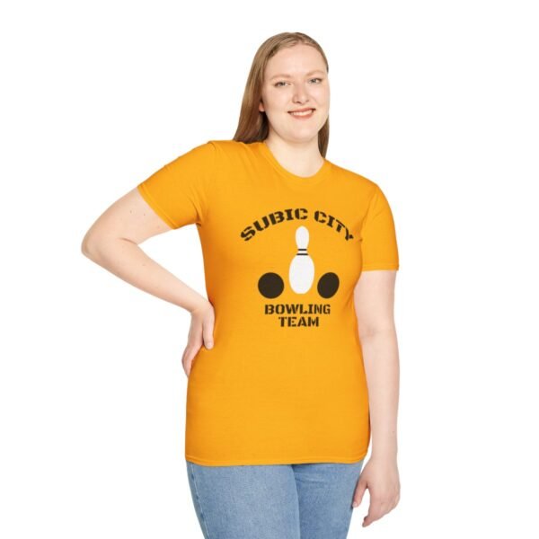 Subic City Bowling Team Soft-Style T-Shirt - Image 5