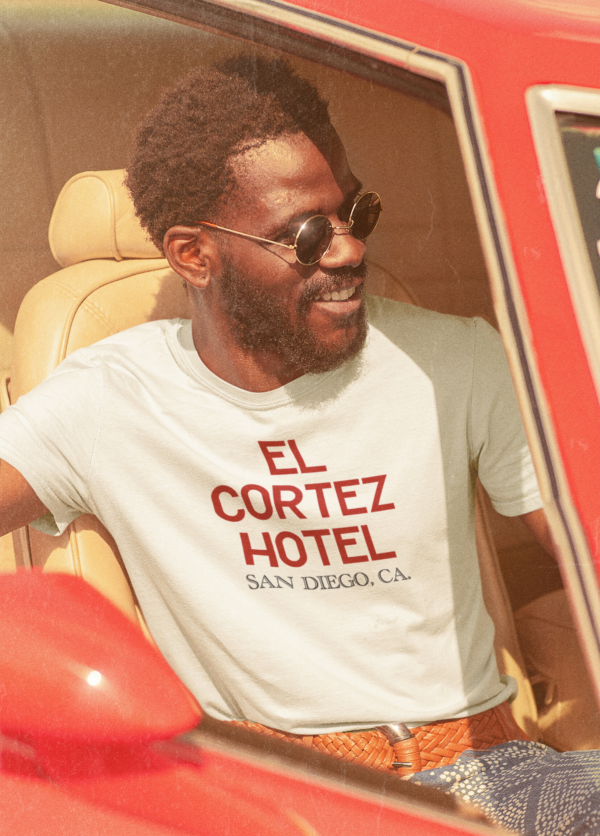 El Cortez Hotel, San Diego - Unisex Softstyle T-Shirt