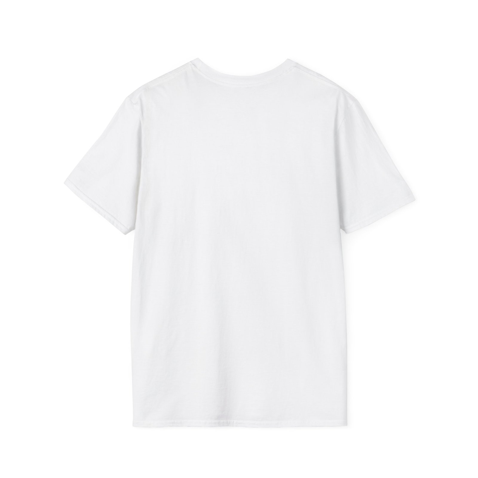 Pussy Cat Bar, Wan Chai, Unisex Softstyle Black Print on Light T-Shirt - Image 18