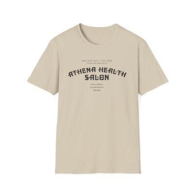 Athena Health Salon Graphic T-Shirt — Vintage Physical Wellness Tee