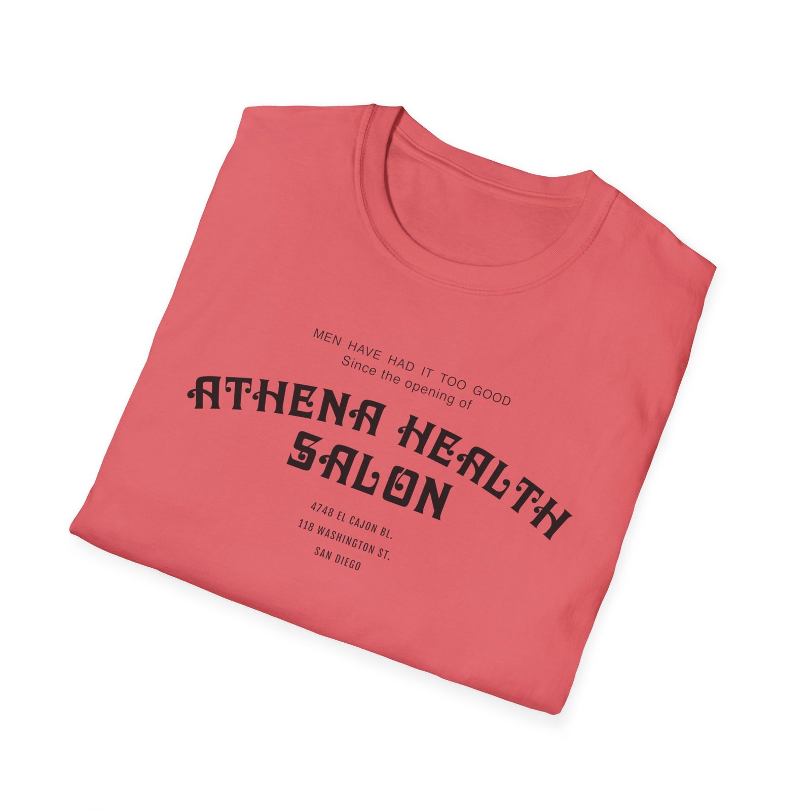 Athena Health Salon Graphic T-Shirt — Vintage Physical Wellness Tee - Image 24